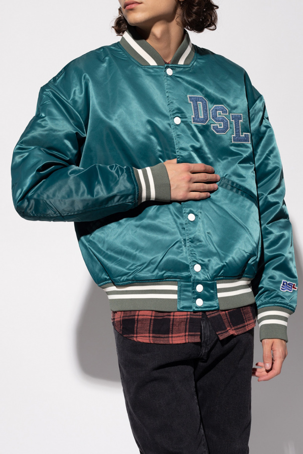 Diesel bomber jacket clearance green